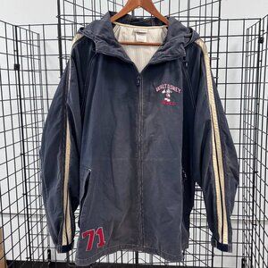 Men's Walt Disney World Cotton Blend Hooded Wind Breaker Back Vents 71 Size XL